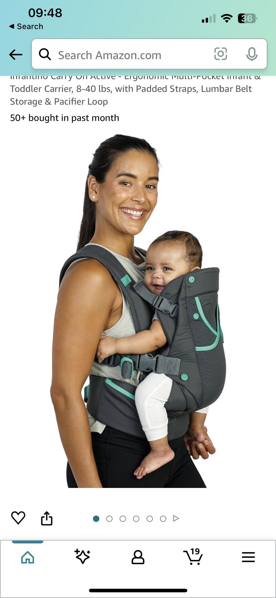 Infantino Carry On Baby Carrier 