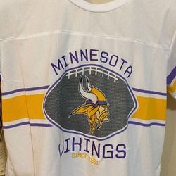 Nice Minnesota Vikings Mesh Men’s Shirt XL New