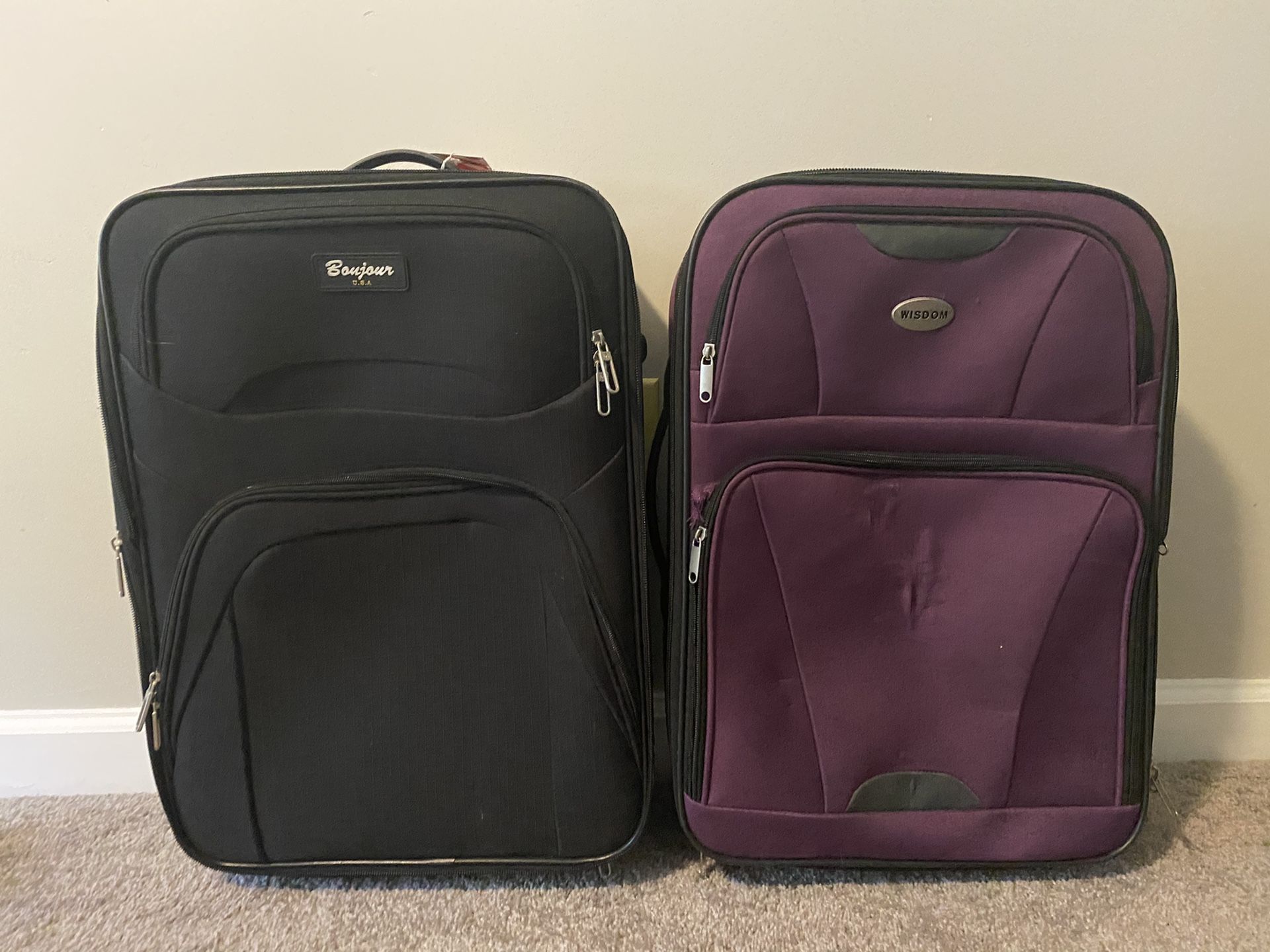 Small suitcases