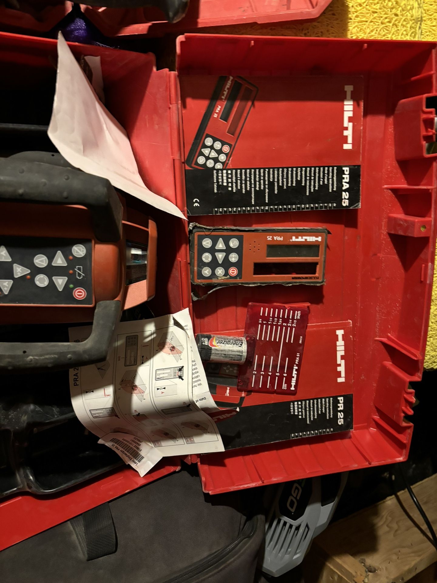 hilti laser level