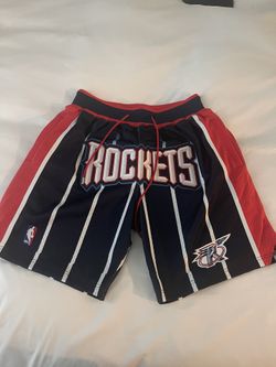 NBA JUST DON 95-96 HOUSTON ROCKETS SHORTS  