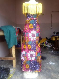 Ankara gown