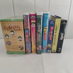 VHS Tapes Variety