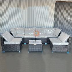 7pc Outdoor Patio Furniture Set