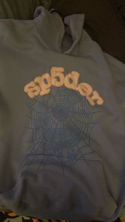 Blue spider hoodie