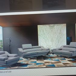 3 PC Top Grain Leather New