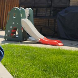 Toddler Slide And Swing Set 