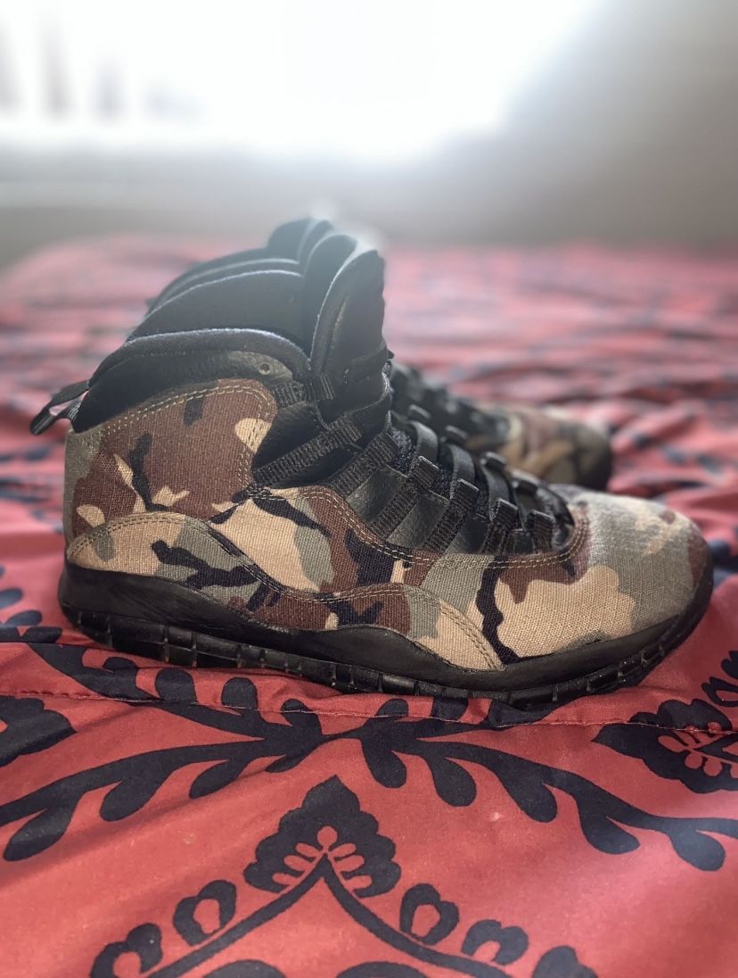 Camo Air Jordan 10 Retro Air Jordan 10 Retro(woodland Camo)