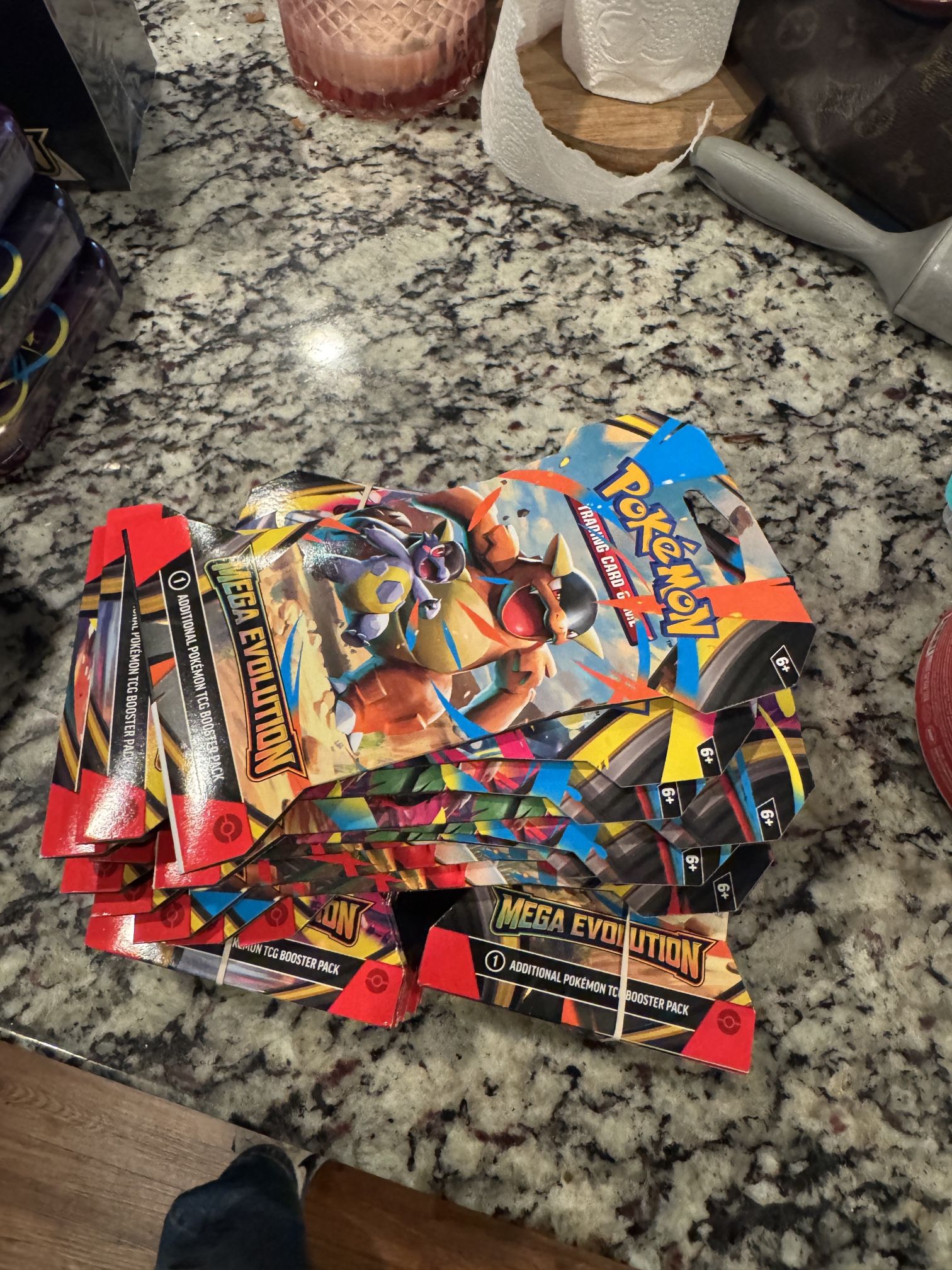 Pokémon Mega Evolutions Sleeved Booster Packs