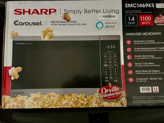 Brand new microwave
