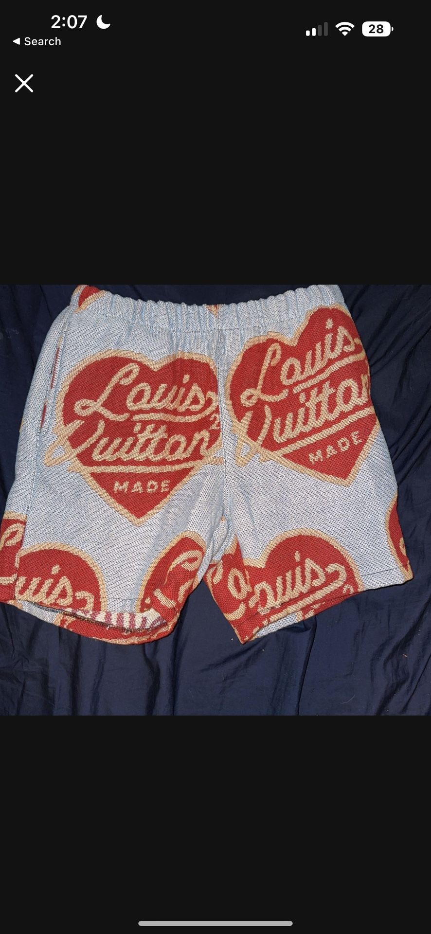 Terry Cloth Custom Made Shorts