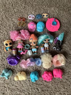 LOL dolls and surprise items