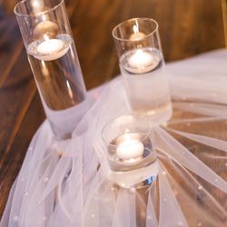 12 pack Glass Cylinder Vases 4, 8, 12 inch