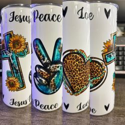 20 Oz Metal Tumbler With Decal Wrap 