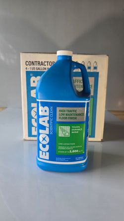 Ecolab High Traffic Low Maintenance Floor Finish 1 Gallon