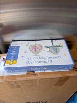 Precious Baby Handprints Clay Ornament Kit