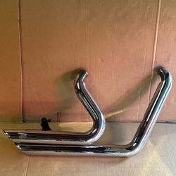 06-2017 Harley Dyna Vance&Hines Short Shot Exhaust System pipes parts