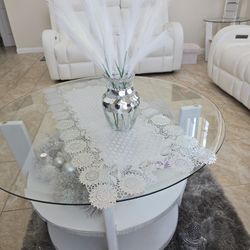 Elegant Glam Vase with Flowers – Unique Handmade Decor