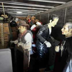 Life Size Mannequins - Cowboys, Santa, Etc