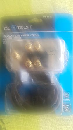 4 way distribution amplifier