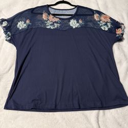 Women’s Navy Blue Shirt