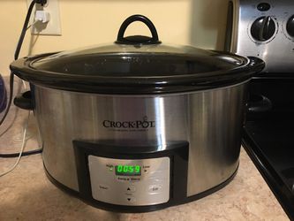 Crock pot slow cooker DIGITAL