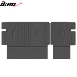 Fits 2024-2026 GMC Hummer EV SUV TPE Backrest Mat Heavy Duty Rear Seats Back Cover