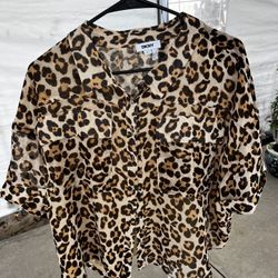 Leopard Women’s Blouse