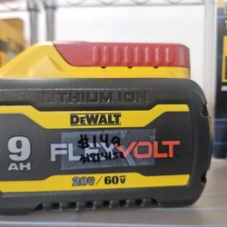 DEWALT
FLEXVOLT 20V/60V MAX Lithium-Ion 9.0Ah Battery