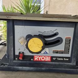 Ryobi 10" Table Saw