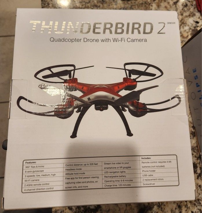 Thunderbird 2 quadcopter drone with wifi camera deals