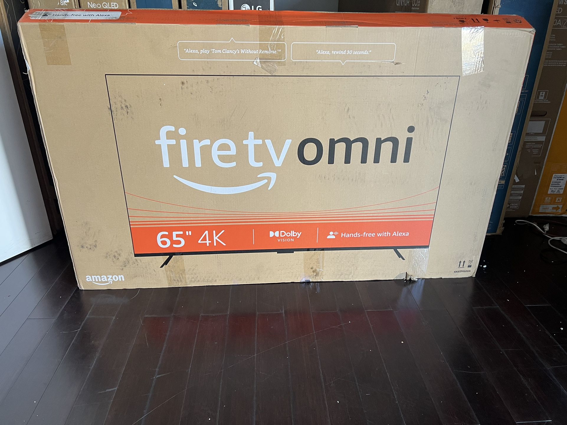 Amazon Fire TV 65" Omni Series 4K UHD smart TV with Dolby Vision, hands-free with Alexa