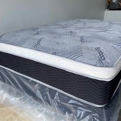 Queen Euro Bamboo Pillow Top!!