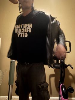 American born collection leather jacket