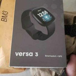 Fit bit Versa 3 With Lots Of Wrist Bands