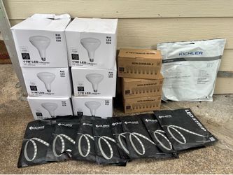 LED strips and bulbs