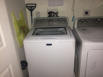 Maytag washer and dryer combo