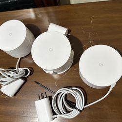 Google WiFi AC-1304 Mesh Wi-Fi Router Extender Mesh Point Tested Working