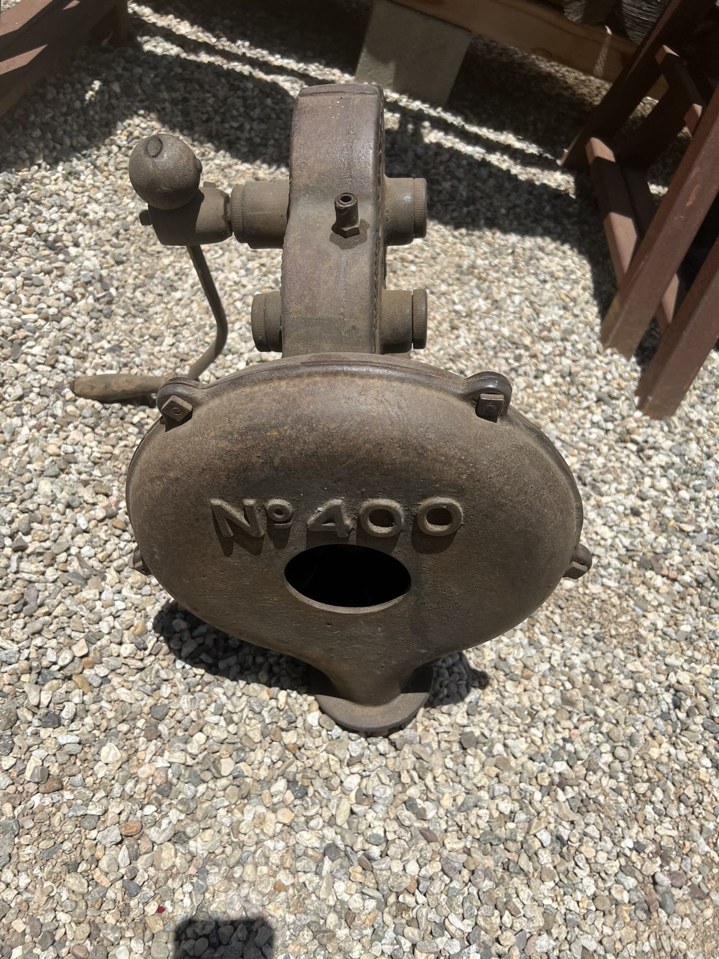 Vintage Forge Blower Landcaster Champion #400 Hand Crank 
