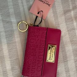 Juicy Couture Pink and Gold Wallet 