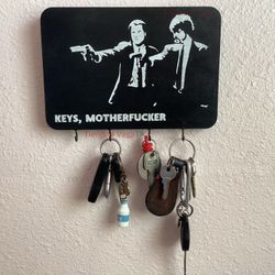 PULP FICTION  HANDCRAFTED KEYHOLDERS