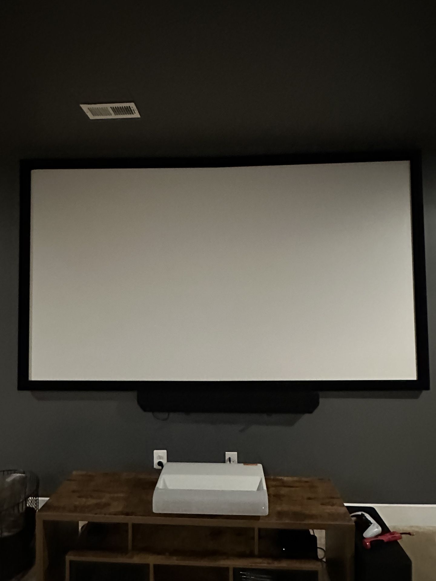 120” Class The Premiere 7 4k Smart Laser Projector WITH SCREEN