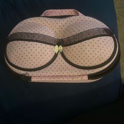 Pink Polka Dot Carrying Case 