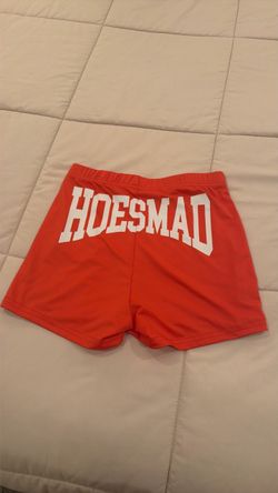 Orange Short Shorts