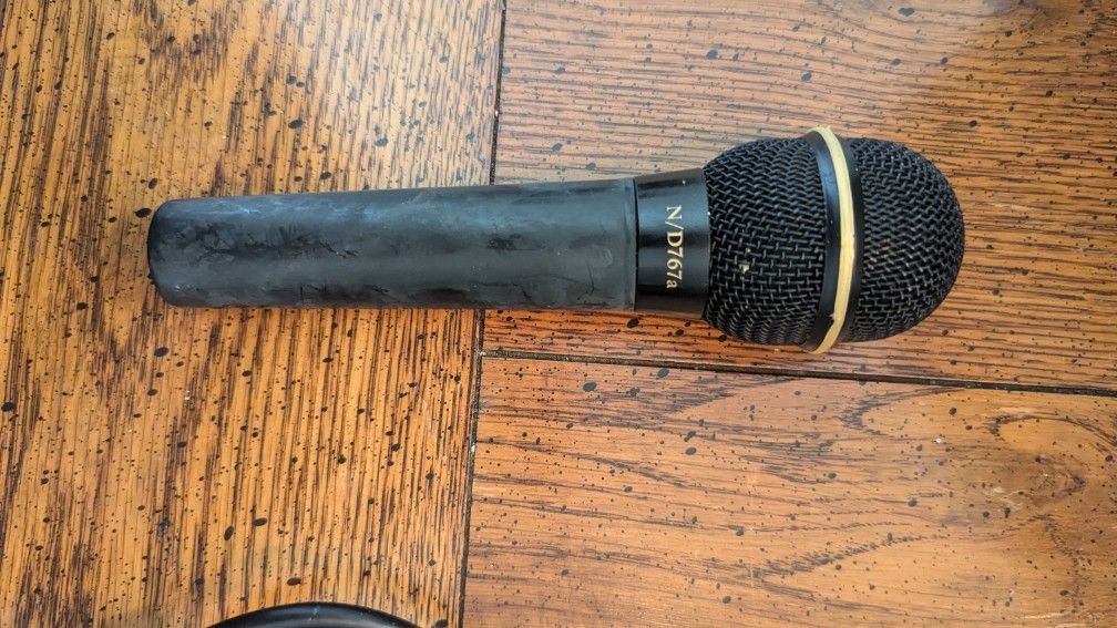 Electro-Voice N/D767A Dynamic Microphone Lead Vocal Mic Black supercardioid