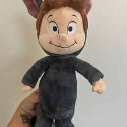 HTF 13" One of the TWINS Plush LOST BOYS - RACCOON Peter Pan RARE Disney Store