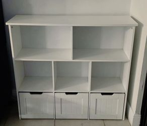 White toy storage Organizer