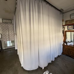 Room partition curtains