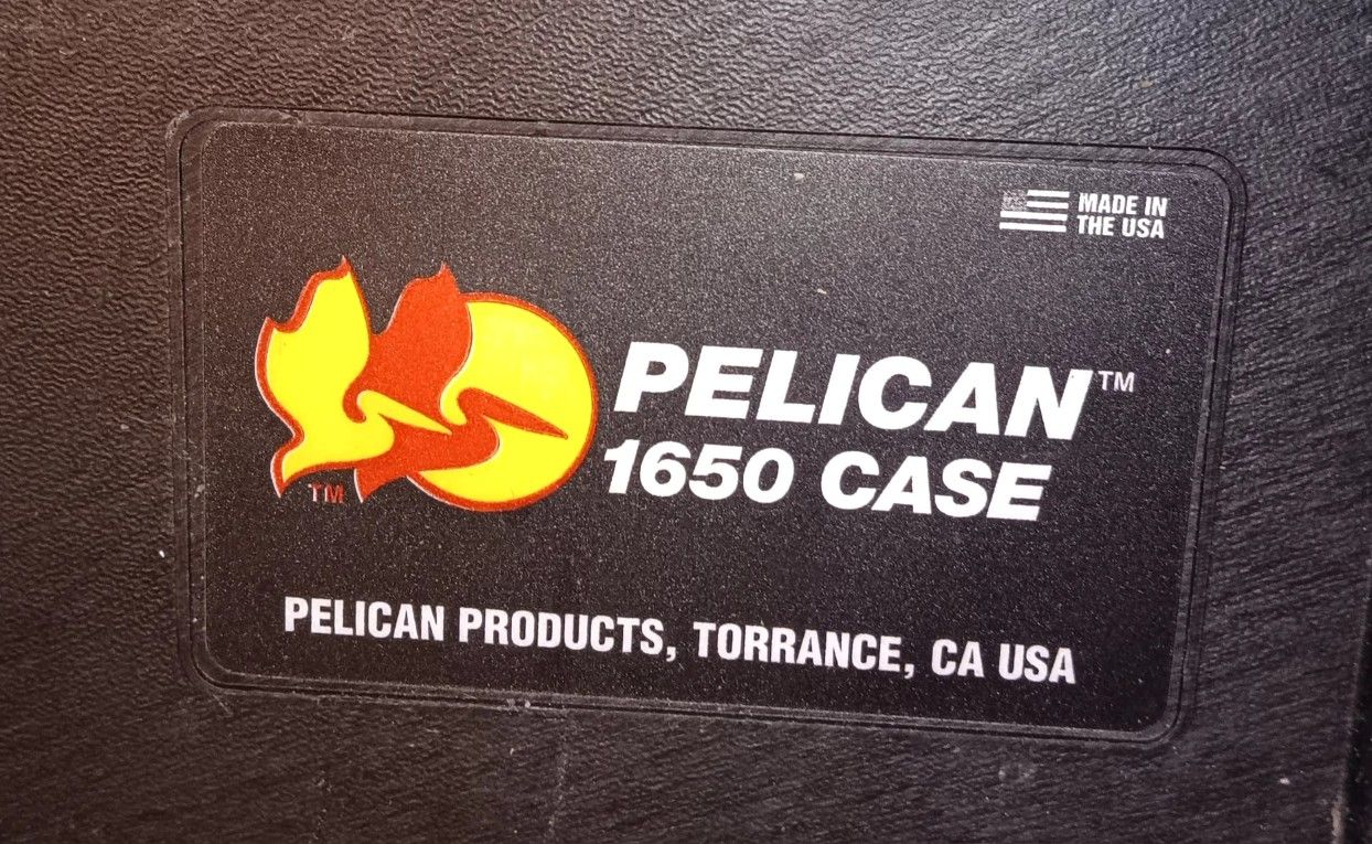 Pelican Case, Mask, Tank And Regulator