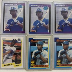 KEN GRIFFEY ROOKIE CARDS 